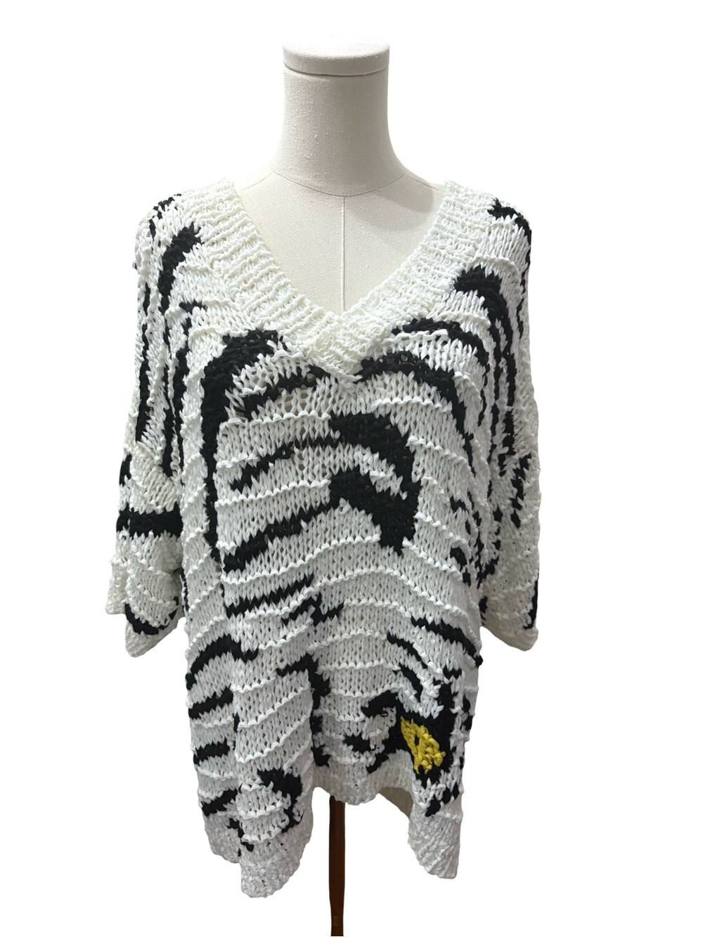 Miu Miu 2022 Lunar New Year Tiger Capsule Knit Sweater - size M